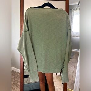 Sage Free People Thermal Size Medium